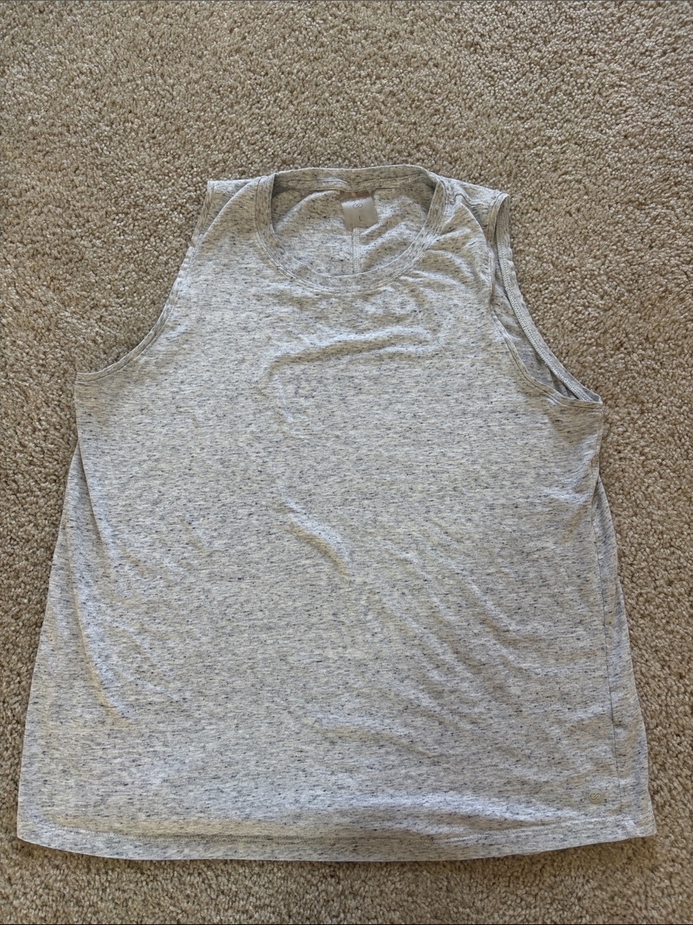 CALIA by Carrie Underwood Light Heather Gray Women’s Athletic Tank